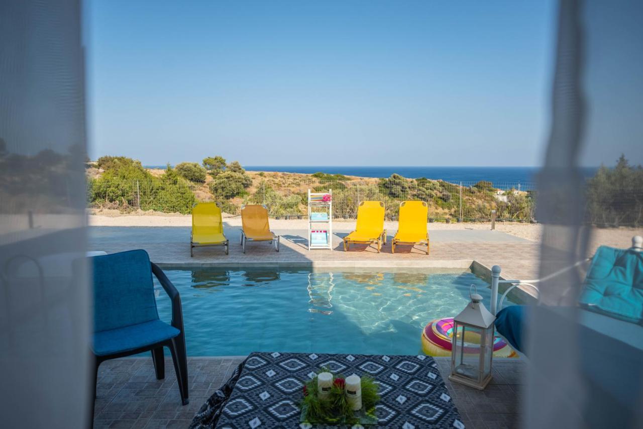 Ciel Blue Villas Kiotari Bagian luar foto