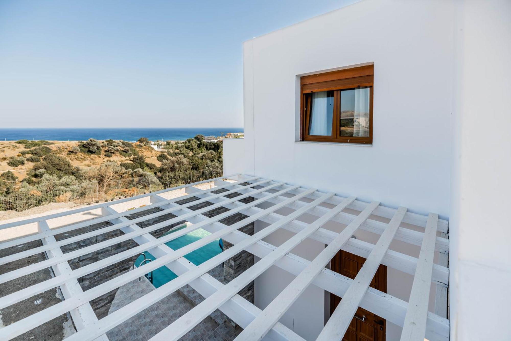 Ciel Blue Villas Kiotari Bagian luar foto