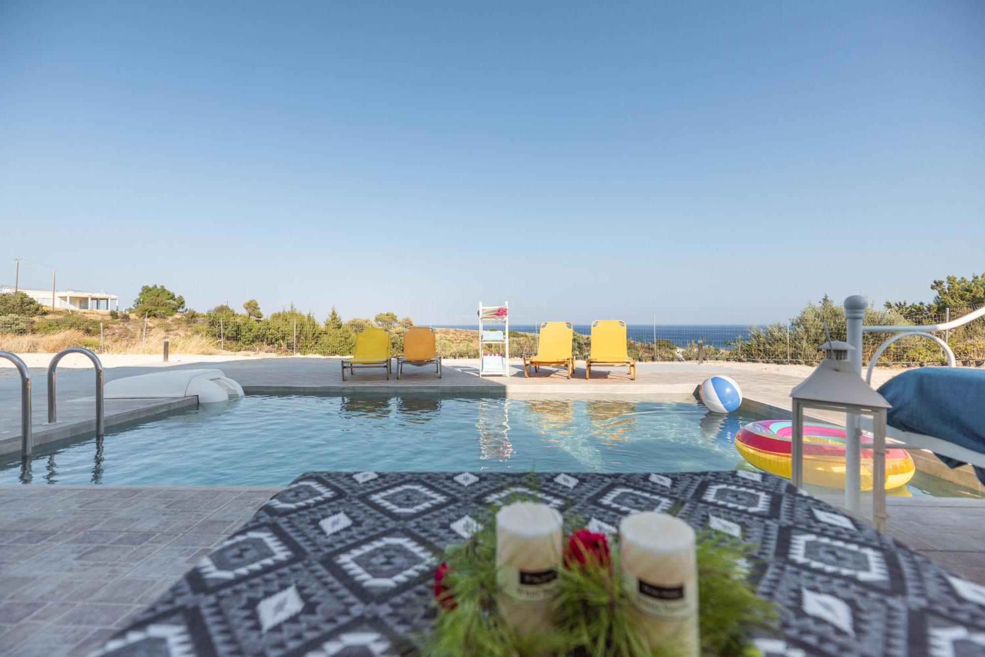 Ciel Blue Villas Kiotari Bagian luar foto